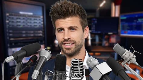 La primera ENTREVISTA de Gerard Piqué EN VIVO para vengarse de Shakira