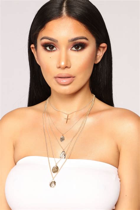 All The Talk Necklace Gold Fashion Nova Jewelry Fashion Nova