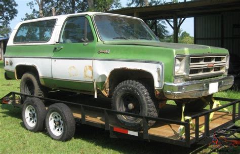 1975 Gmc Jimmy Sierra Classic Sport Utility 2 Door 57l