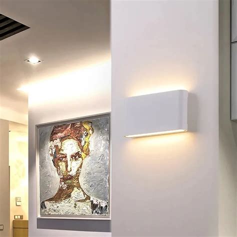 Ultra slim indoor outdoor up/down LED wall light