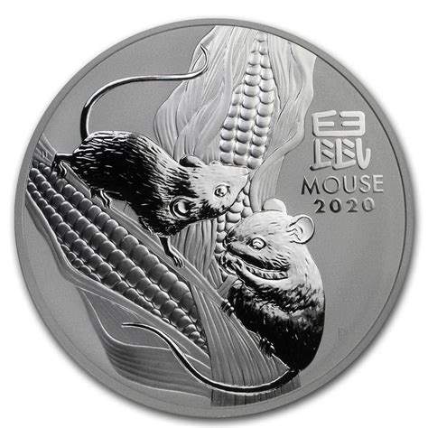 Silver Lunar Coin Year Of The Mouse Iii Kg Silver Bullion