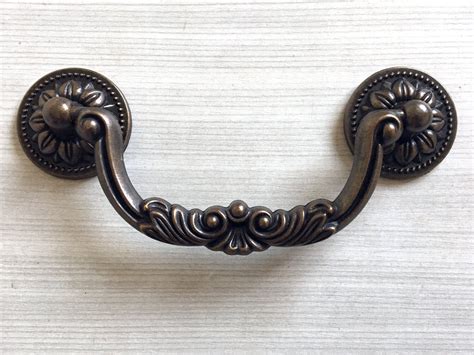 375 5 Vintage Style Dresser Pulls Drawer Pull Etsy