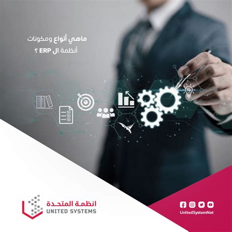 ؟ Erp ماهي أنواع ومكونات أنظمة ال Unitedsys