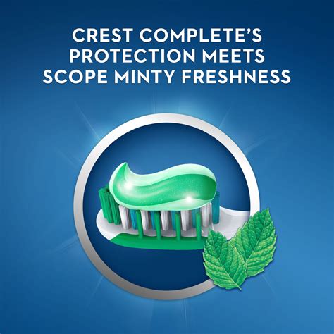 Crest Scope Complete Whitening Toothpaste Minty Fresh 54 Oz