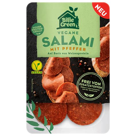 Billie Green Vegane Salami Mit Pfeffer G Bei Rewe Online Bestellen