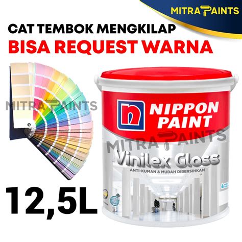 Jual Cat Tembok Interior Eksterior Vinilex Gloss Pail Nippon Paint