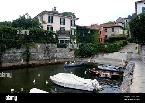 Villa Oleandra owned by George Clooney in Laglio on Lake Como, Italy ...