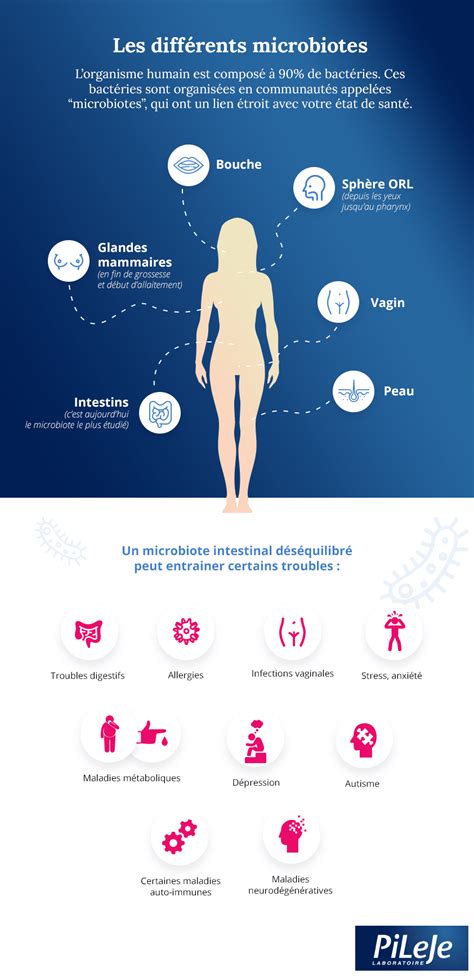 Pileje Les Différents Microbiotes