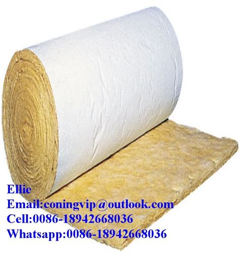 Fireproof Vinyl Faced Fiberglass Insulation Blanket Buy Glass Wool