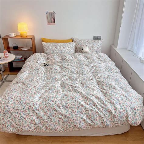 Cottagecore Grandma Bedding Set Vintage Aesthetic Bedding Roomtery