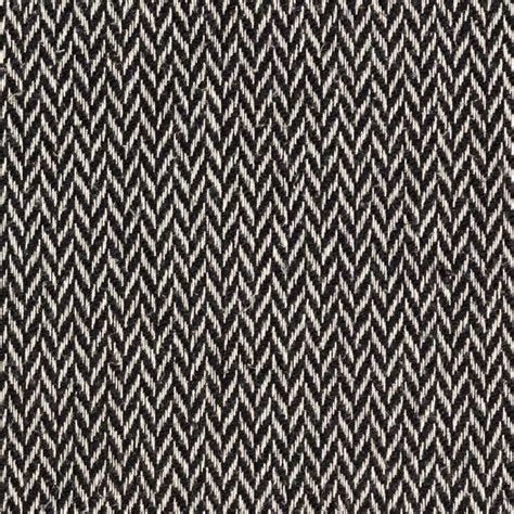 Tissu En Laine Chevrons Noirvase Tissus De Laine