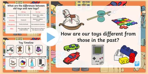 Toys Then And Now Powerpoint Teacher Made