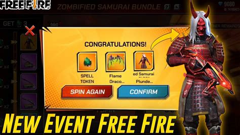 Zombie Samurai Bundle Free Fire Zombie Samurai Event In Free Fire