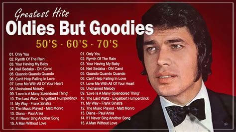 Classic Oldies But Goodies 50s 60s 70s Engelbert Elvis Matt Monro