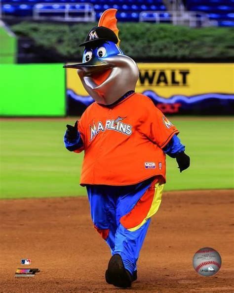 Billy The Marlin Miami Marlins Mascot Photo Print Item