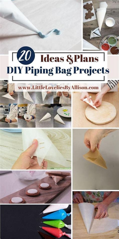 20 Diy Piping Bag Projects How To Make A Pastry Bag Diy Piping Bag