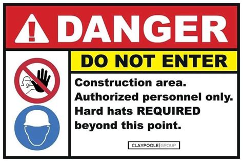 Construction Safety Signs | Job Site Signs and Roadside Signs ...