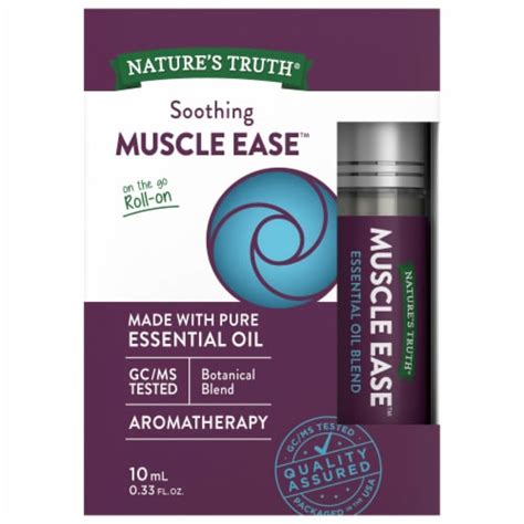 Nature S Truth Roll On Essential Oil Blend Muscle Ease Fl Oz