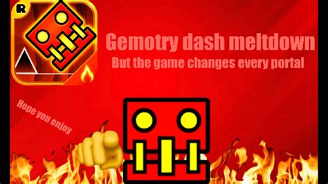 Geometry Dash But The Game Changes Every Portal 🤩 Youtube