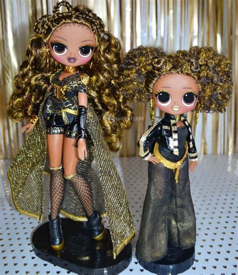 LOL OMG Fierce Dolls New Swag Neonlicious Royal Bee And Lady Diva