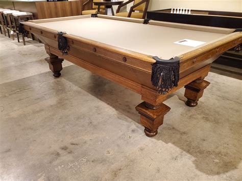 Brunswick Oversize Southern Antique Pool Table