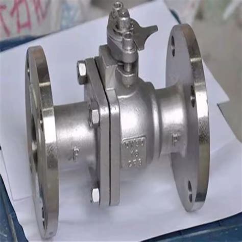 Dn10 Dn25 Dn50 Dn100 32 Mm Pn16 Lockable Flanged Brass Ball Valve For Gas Flanged Ball Valve