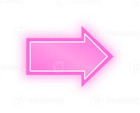 Neon Pink Arrow Banner Neon Arrow 10977365 Png