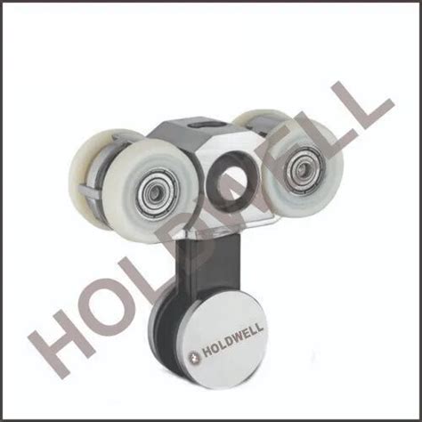 Stainless Steel Glass Sliding Door Roller Color Silver At Rs 1 000