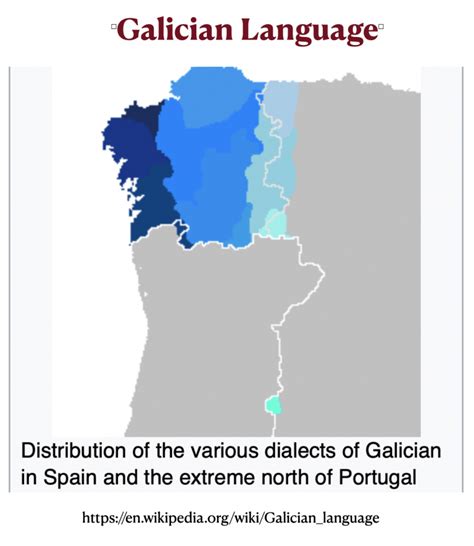 Galician Language Map - GeoCurrents