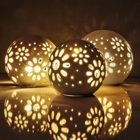 Gadgy Set Of 3X Ball Fairy Lights L 24 LED String Included L Hand