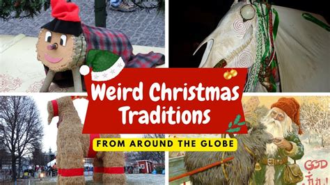 Weird Christmas Traditions From Around The World Part 1 - YouTube