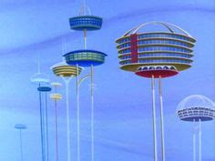 30 Jetsons Architecture ideas | the jetsons, retro futurism, googie