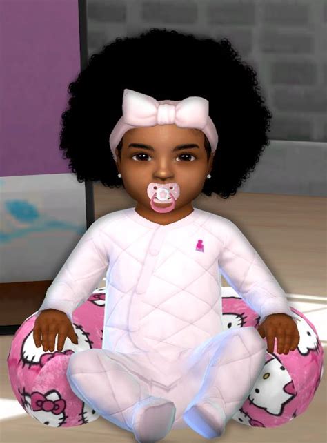 Curly Fro For Infants | XxBlacksims | Sims 4 afro hair, Afro hair sims ...