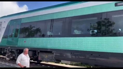 Tren Maya se detiene por más de una hora en el segundo día de recorrido