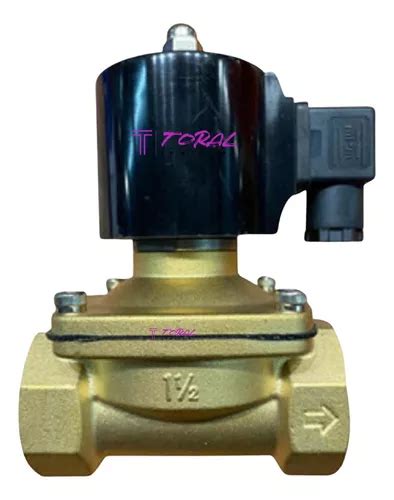 Válvula Solenoide 2 2 Vias Nf Ar Óleo E Água 1 1 2 Bsp 220v R 555 em