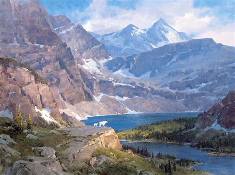 Giclee Prints on Canvas - Jim Wilcox Fine Art | Mountain landscape ...