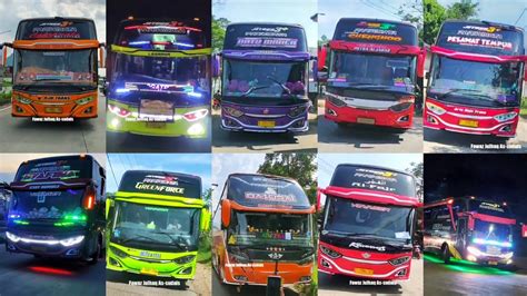 Kumpulan Telolet Basuri Bus Terbaru Berbagai Bus Pariwisata