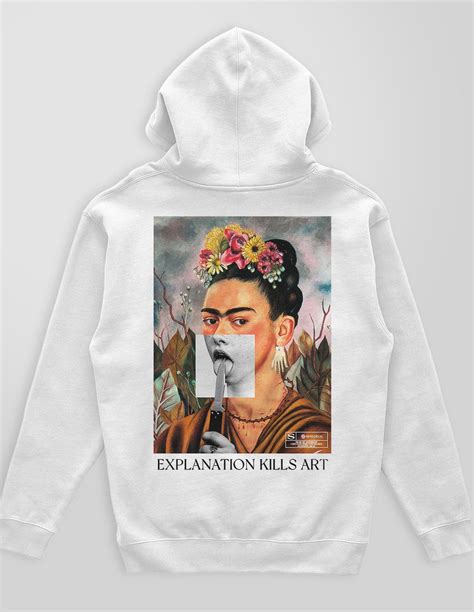 Moletom Canguru Frida Explanation Kills Art Sensorial Camisetas