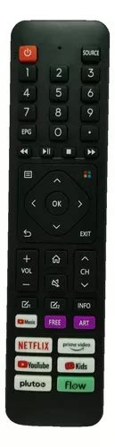 Control Remoto En3a52n Para Smart Tv Noblex Jvc Sanyo Tedge MercadoLibre