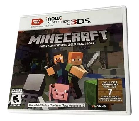 Minecraft New Nintendo 3ds Edition Nintendo 3ds 2017 Mercadolibre