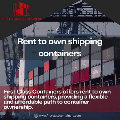 Rent To Own Shipping Containers First Class Containers Medium