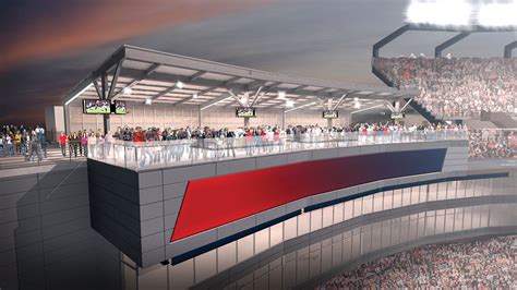 Improvements in the works for upper concourse of Gillette Stadium - The ...