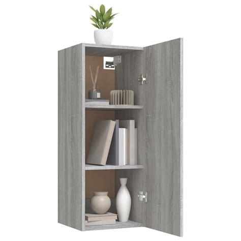 Hua Tag Res Murales Corniches Armoire Murale Sonoma Gris