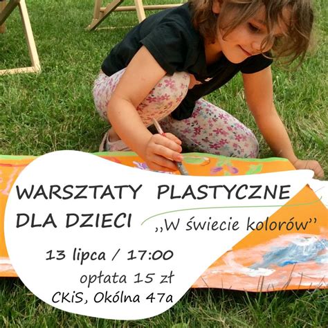 Zapisz dziecko na letnie warsztaty plastyczne W świecie kolorów