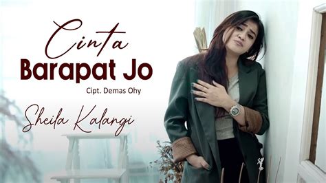 Cinta Barapat Jo Sheila Kalangi Lagu Manado Youtube