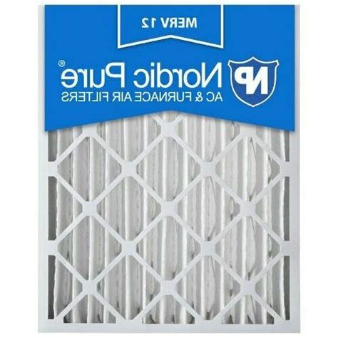 20x25x4 Air Filter Furnace Merv 12 Bulk Pack