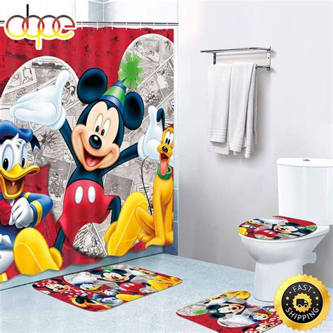 Pooh Disney Shower Curtains Bathroom Sets Musicdope80s