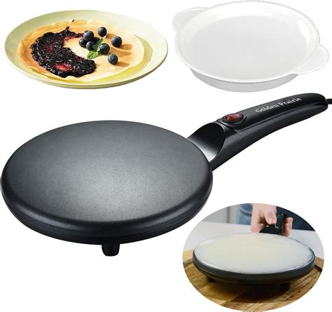 Amazon Health And Home Electric Crepe Maker 10 Crepe Pan Crepe