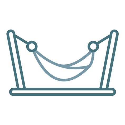 Hammock Line Two Color Icon 16851569 Vector Art at Vecteezy