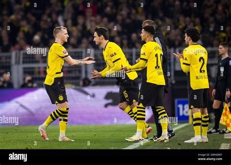 Dortmund Germany Th Feb Marco Reus Bvb Einwechslung Mats